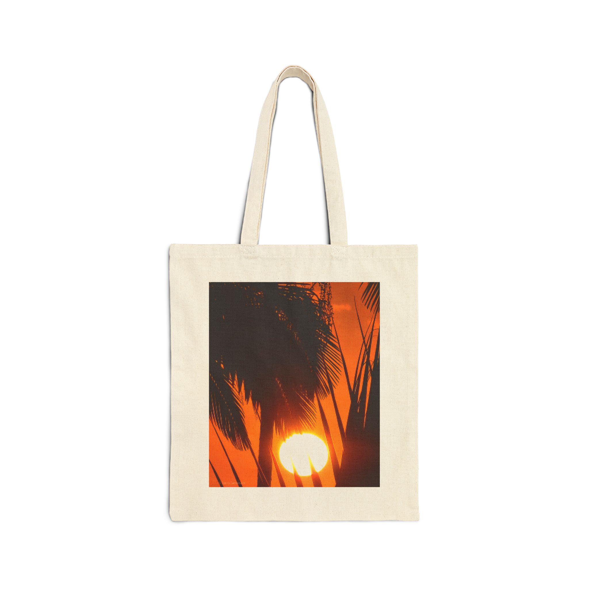 Cotton Canvas Tote Bag - Image 2