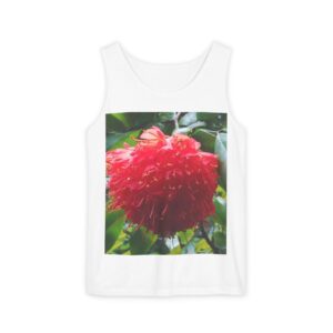 Vibrant Floral Tank Top for Men & Women, Summer Style, Beachwear, Casual Outfit, Gift for Her & Him