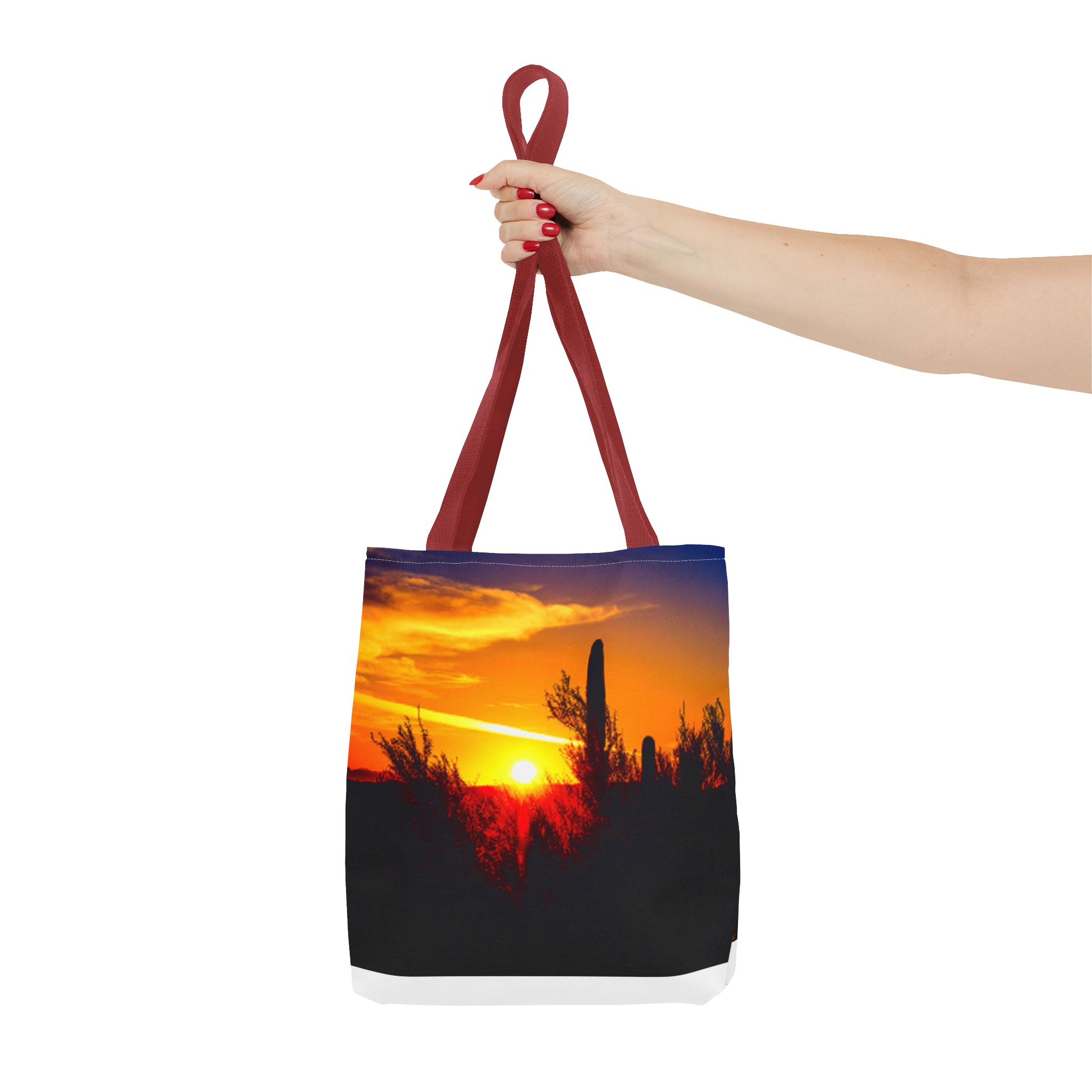Sunset Tote Bag, Beach Bag, Travel Tote, Eco-Friendly Bag, Casual Bag, Gift for Nature Lovers - Image 8