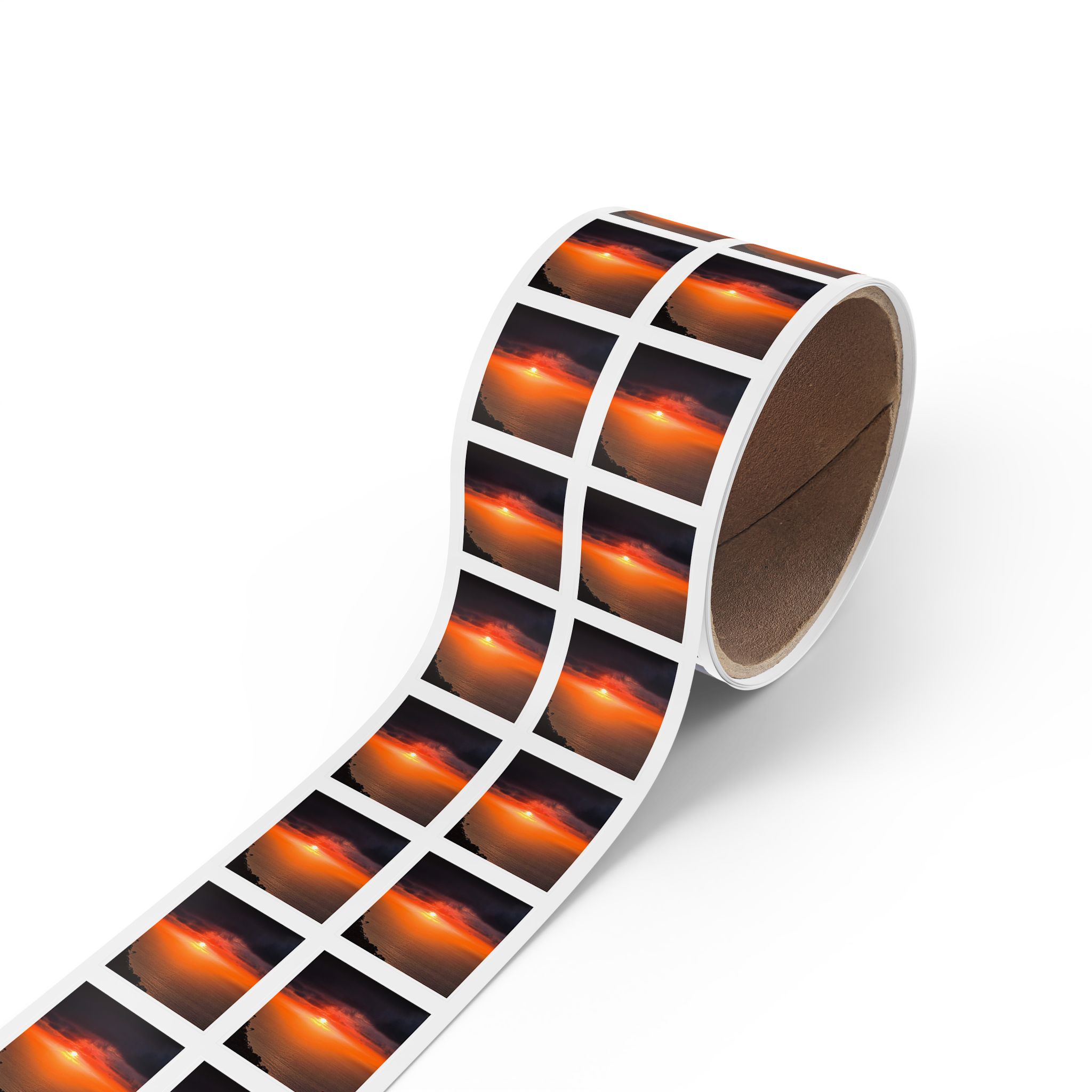 Square Sticker Label Rolls - Image 2